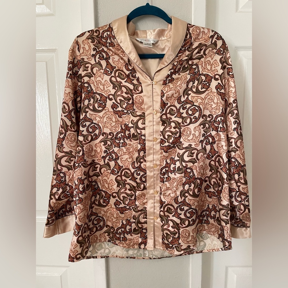 Vintage Private Luxuries pajamas sizeM